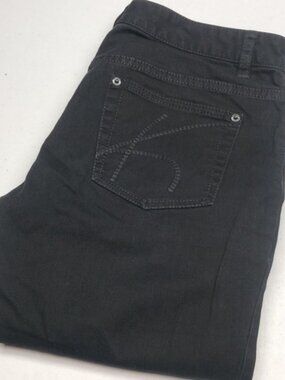 LIKE NEW PREMIUM MICHAEL KORS BLACK FLARE BOOT JEANS 6/28x30 ⭐️